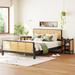 Rattan Full Size 3-Pieces Bedroom Sets, Concise Bedroom Sets