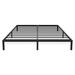 Full Metal Bed Frame, 10-Inch Platform, Heavy Duty, Low Profile, No Box Spring Needed, Easy Assembly, Black