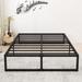 14 Inch Queen Bed Frame Heavy Duty Steel Slat Support Metal Platform Bed Frame Queen Size No Box Spring Needed