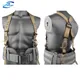 Tactical Police Heavy Duty Belt Suspender X-back Belt Harness Strap Adjustable Elastic Shock Cord