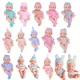 Lifelike 8inch Vinyl Reborn Dolls 20cm Baby Reborn Doll soft touch Baby Dolls Toys Baby Doll For