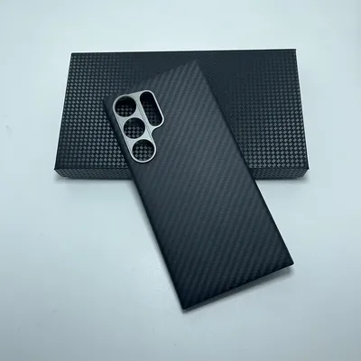 For Magnetic magsafe carbon fiber case for samsung galaxy S25/ S24 /23 ultra case Thin light Aramid for galaxy S25 carbon case