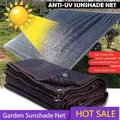 12-pin 80-90% shade outdoor garden shade netting UV protection black shade netting car plant shade