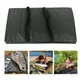 Carp Fishing Unhooking Mat Foldable Padded Landing Weigh Sling Fold Over Straps Pad Waterproof