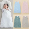 Baby Wearable Blanket Swaddle Transition Sleeping Bag Sleeveless Soft Newborn Sleeping Bag Warm