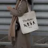 The Rose Kpop Canvas Bag The Rose Back To Me Tote Bag The Rose Korean Group borsa a tracolla da