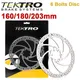 Tektro MTB Discs Brake Rotor 160 180 203mm Mountain Bike Hydraulic Disc Brakes Rotor for M285 M275