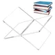 Support de livre en acrylique en forme de X avec coins arrondis pour cartes de recettes support de
