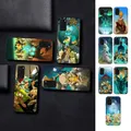 W-wakfu-Coque de téléphone Gaming pour Samsung S9 10 20 21 22 23 30 23Plus Lite Ultra FE