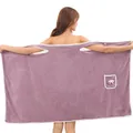 Serviettes de bain à séchage rapide pour femmes et filles serviette ronde de douche peignoirs de