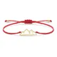 Bracelet porte-bonheur en acier inoxydable pour femme chaîne créative montagne nature colline