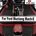 Tapis de sol de voiture pour Ford Mustang Mach-E repose-pieds personnalisés housse de tapis