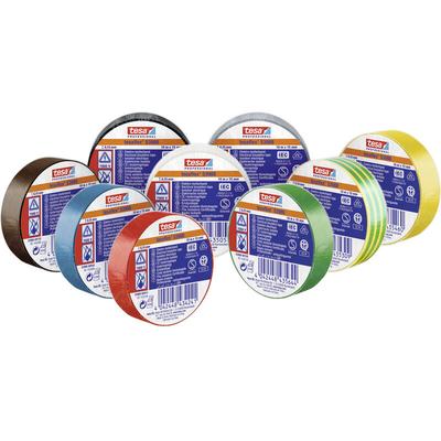 53988-00135-00 Isolierband ® Professional Braun, Grün, Gelb, Weiß, Grau, Blau, Rot, Schwar - Tesa Image