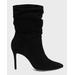 Ashlee Ruched Suede Stiletto Boots
