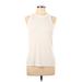 Active by Old Navy Active Tank Top: Ivory Activewear - Women's Size Large