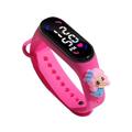 Kinder Digitaluhr Cartoon Prinzessin Uhr wasserdicht Smart Touch Sport Armband Uhr Kinder elektronische Digitaluhren