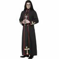 Vampir Pastor Cosplay Kostüm Maskerade Erwachsene Herren Cosplay Halloween Karneval Performance Halloween Halloween Karneval Maskerade einfache Halloween-Kostüme Karneval