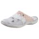Clog KRISBUT Gr. 41, bunt (weiß, grau, rosa) Damen Schuhe Clog Clogs Sabots