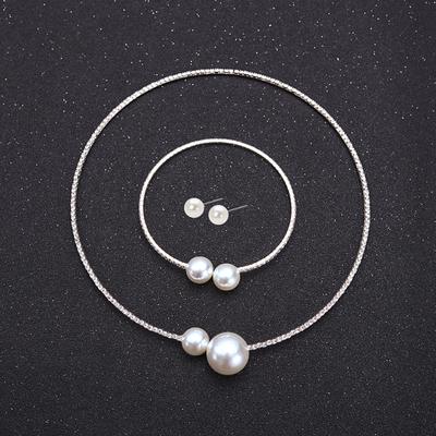 Jewelry Set For Women's Party Evening Gift Alloy Geometrical