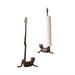 Trinx Kalalou Frog Free Standing Paper Towel Holder Iron in Brown/Gray | 14 H x 6 W x 6.5 D in | Wayfair 1504EF45148E4155BA15A5CAF04D3391