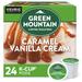 Green Mountain Coffee Roasters Caramel Vanilla Cream, Keurig K-Cups, Light Roast, 24 Count in Brown/Green | Wayfair 099555067002