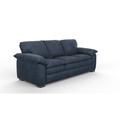 Leather Creations Capri 92" Wide Upholstered Sofa Genuine Leather | 39 H x 92 W x 39 D in | Wayfair 4649-SF-LN