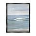 Stupell Industries Bb-344-Floater Rolling Waves & Seagulls Framed On Canvas Print Canvas in Gray | 21 H x 17 W x 1.7 D in | Wayfair