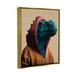 Stupell Industries Ba-990-Floater Fun T-Rex In Hoodie Framed On Canvas Print Canvas | 31 H x 25 W x 1.7 D in | Wayfair ba-990_ffg_24x30