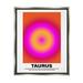 Stupell Industries Funny Taurus Astrology by LulusimonSTUDIO Canvas in Orange | 21 H x 17 W x 1.7 D in | Wayfair bb-513_ffl_16x20