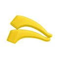 2 Pieces Silic Slip Eyeglass Hooks Lightweight Fashion Eyewear Yellow