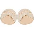 Summer Ice Silk Forefoot Pads Invisible High Heels 5 Fingers Half Toe Insoles