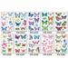 KPLFUBK Children s Sticker Waterproof Temporary Car Animal Space Robot 10pcs