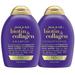 OGX Thick & Full + Biotin & Collagen Shampoo & Conditioner Set (packaging may vary) Purple 13 Fl Oz (Pack of 2)
