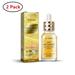 2 Pack 24K Gold Face Serum Topical Facial Serum with Vitamin C and Hyaluronic Acid for Women Facial Brightening Moisturizer