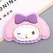 2Pcs Sanrios Hello Kitty Cell Phone Case Accessories Anime Kawaii Cartoon Big Cookie Diy Simulation Resin Plastic Accessories