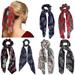 IDALL Headbands for Women Hair Accessories Hair Ring 6PCS Streamers Large Print Ladies Rope Jewelry Women s Hair Hair Headband Skincare Headband Makeup Headband Multicolor