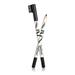 Hard Core Wooden Pole Eyebrow Pen with Eyebrow Brush Piece Single Y4G8