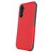 Slim Rugged Phone Case for Samsung Galaxy A15 5G - Red/Gray