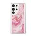 TECH CIRCLE For Galaxy S21 FE Case Stylish Marble Design Protective Shockproof Slim Thin Soft TPU Military Drop Protection Girls Women Men Case for Samsung Galaxy S21 FE 6.4 2022 Rose