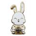 Quinlirra Easter Gifts Clearance Rabbit Phone Ring Holder Kickstand ABS Electroplate Phone Back Grip Bunny Phone Hidden Stand Birthday Gifts for Mom