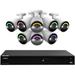 Lorex Fusion 4K (16 Camera Capable) 4TB Wired NVR System with 8 Bullet Cameras