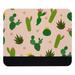 OWNTA Many Cactus with Mini Heart on Background Pattern Mouse Pad Desk Mat Square 8.3x9.8 Inch Non-Slip Rubber Bottom Printed Suitable for Office and Gaming