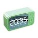 Back to School Supplies Deals 2024! CJHDYM Digital Alarm Clock Mirror Surface Bluetooth Speaker Electronic Clock with Large Display Screen FM Radio for Bedroom Office