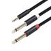 Jacenvly 2024 New 3.5Mm 1/8 Inch Trs to 6.35Mm 1/4 Inch Ts Mono Stereo Y-Cable Splitter Cord Easter Decor Home Deals Spring Cleaning