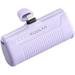 Portable Phone Charger Portable Charger iPhone 4500mAh Mini Power Bank for iPhone Cute Battery Pack Backup Charger Travel Compatible with iPhone 14/13/12/11/XS/XR/Airpods (Purple)