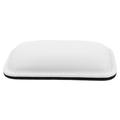 White Pu Gameing Wrist Keyboard Support Rest Mouse Leather Hand Square Computer