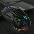 HERESOM Wired Mouse Wired Gaming Mouse 7200 DPI Programmable Wired Gaming Mouse Mice LED RGB Backlight Programmable Mouse