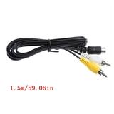 Composite RCA AV Cable Cord Stereo Composite Audio Video TV Adapter Cable For Sega Genesis/MD Composite RCA AV Cable