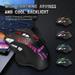 HERESOM Wired Mouse Mechanical Define the game USB Wired 6400DPI Gaming Mouse Mice for PC