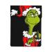 The Grinch Leather Laptop Sleeve Slim Protective Case Waterproof Cover Bag for 13-inch Notebook Computer for Work College